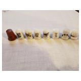 VINTAGE THIMBLE COLLECTION (8)