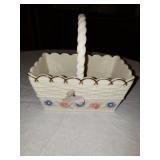 LENOX PORCELAIN BUTTERFLY BASKET