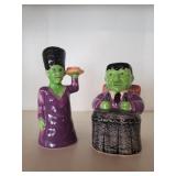 FRANKENSTEIN SALT/PEPPER SHAKERS