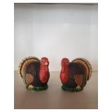 TURKEY SALT/PEPPER SHAKERS