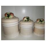 3 PIECE CANNISTER SET 3 PIECE CANNISTER SET