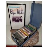 ROGER MILLER CD SET AND CASSETTE TAPES