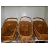 3 HANDLED BASKETS 3 HANDLED BASKETS