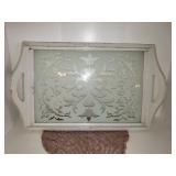 FROSTED GLASS TRAY FROSTED GLASS TRAY