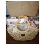 FRESH JASMINE GIFT BASKET WITH LOTIONS, SOAPS, ETC FRESH JASMINE GIFT BASKET WITH LOTIONS, SOAPS, ETC
