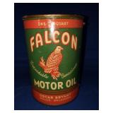 VINTAGE FALCON MOTOR OIL - EMPTY CAN VINTAGE FALCON MOTOR OIL - EMPTY CAN