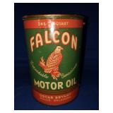 VINTAGE FALCON MOTOR OIL - EMPTY CAN