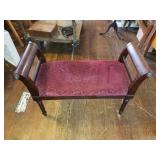 MAHOGANY COLORED BENCH MAHOGANY COLORED BENCH