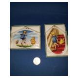 WINNIE THE POOH/CHRISTOPHER ROBIN ORNAMENT SET #3