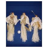 3 ANGEL ORNAMENTS