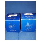2 SHEFFIELD SILVERPLATE BEVERAGE HOLDERS 2 SHEFFIELD SILVERPLATE BEVERAGE HOLDERS