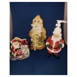 3 SANTAS (ONE LOTION DISPENSER) 3 SANTAS (ONE LOTION DISPENSER)