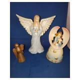 3 CHRISTMAS ANGELS (ONE IS A BELL) 3 CHRISTMAS ANGELS (ONE IS A BELL)