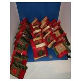 22 "CHRISTMAS PILLOW" ORNAMENTS