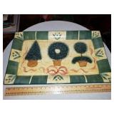 LARGE CERAMIC PLATTER 'LAURIE' LARGE CERAMIC PLATTER 'LAURIE'