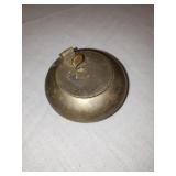 VINTAGE METAL TRINKET BOX