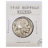 1930 BUFFALO NICKEL 1930 BUFFALO NICKEL