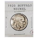 1920 BUFFALO NICKEL 1920 BUFFALO NICKEL