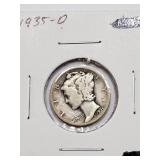 1935-D MERCURY DIME 1935-D MERCURY DIME