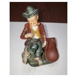 HAND PAINTED CERAMIC PIPE STAND HAND PAINTED CERAMIC PIPE STAND