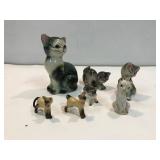 Porcelain cats