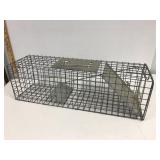 Live animal trap. 24" x 7" x 7"