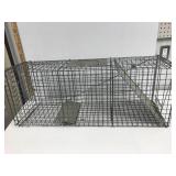 Live animal trap. 32" x 12" x 10"