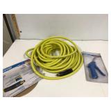 3/8. 50 ft air hose with air gun.