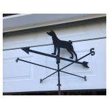 Weather vane.