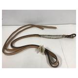 Leather reins. New unused