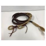 Leather reins. Look unused