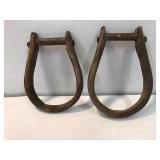 Antique stirrups