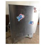 Beverage cooler and dispenser, works