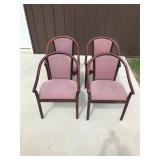 Set of 4 chairs.