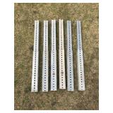 Square tubing 3ft long. Adjustable