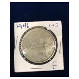 1946 Canadian Silver Dollar