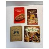 4 Vintage cookbooks