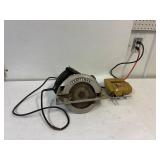 Circular saw and jigsaw. Both work.