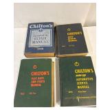 Chilton Manuals. 1958, 1960, 1965, 1972