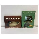 2 hard cover duck decoy books
