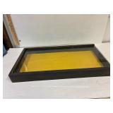 Display case. 26.5' x 13.5' x 2'' deep