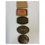 Morris. Ireco. Truck. Belt Buckles.