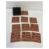 10 Black Diamond Hawaiian Guitar SteelStrings