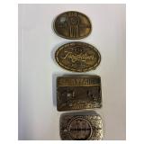 Truck, Custom Harvestors. Belt buckles.