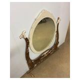 Dresser mirror. 36' base. Needs small repair.