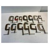 13 C clamps. 2 and 3'