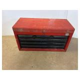 Tool Box full of grinding wheels and cut off discs