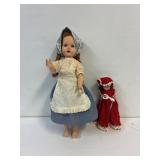 2 vintage dolls.