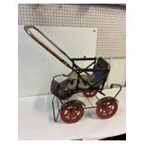 Retro stroller. Metal. Needs some tlc