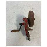 Hoppe bench mount hand operated grinding wheel